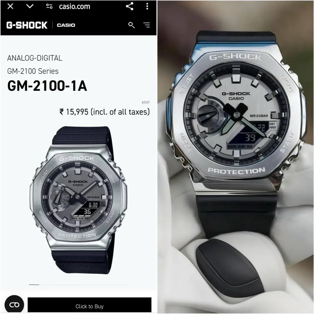 G shock 
